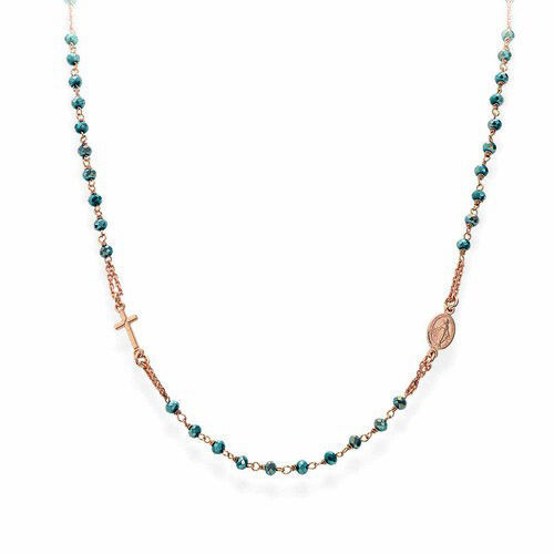 Girocollo Rosario Donna Gioielli Amen Rosari | CRORP3