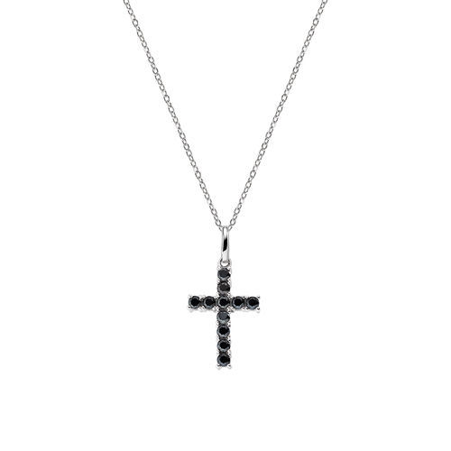 Collana Donna Croce Gioielli Amen Amore | CRBN02