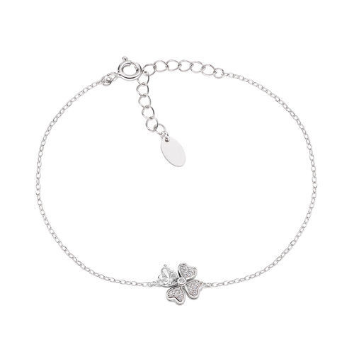 Bracciale Donna Quadricuore Gioielli Amen Quadricuore | BRQUBB