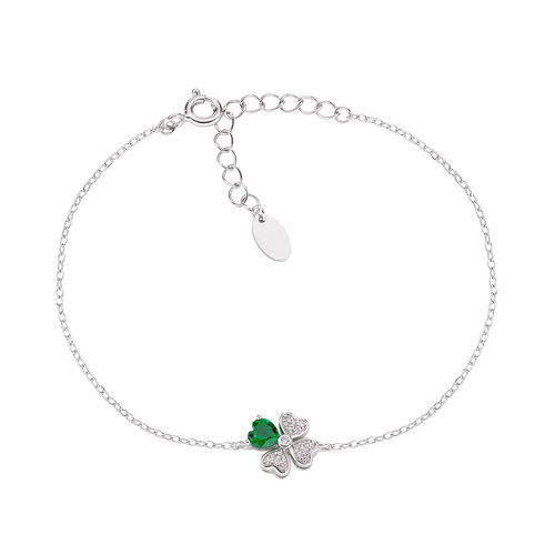 Bracciale Donna Quadricuore Gioielli Amen Quadricuore | BRQUBV