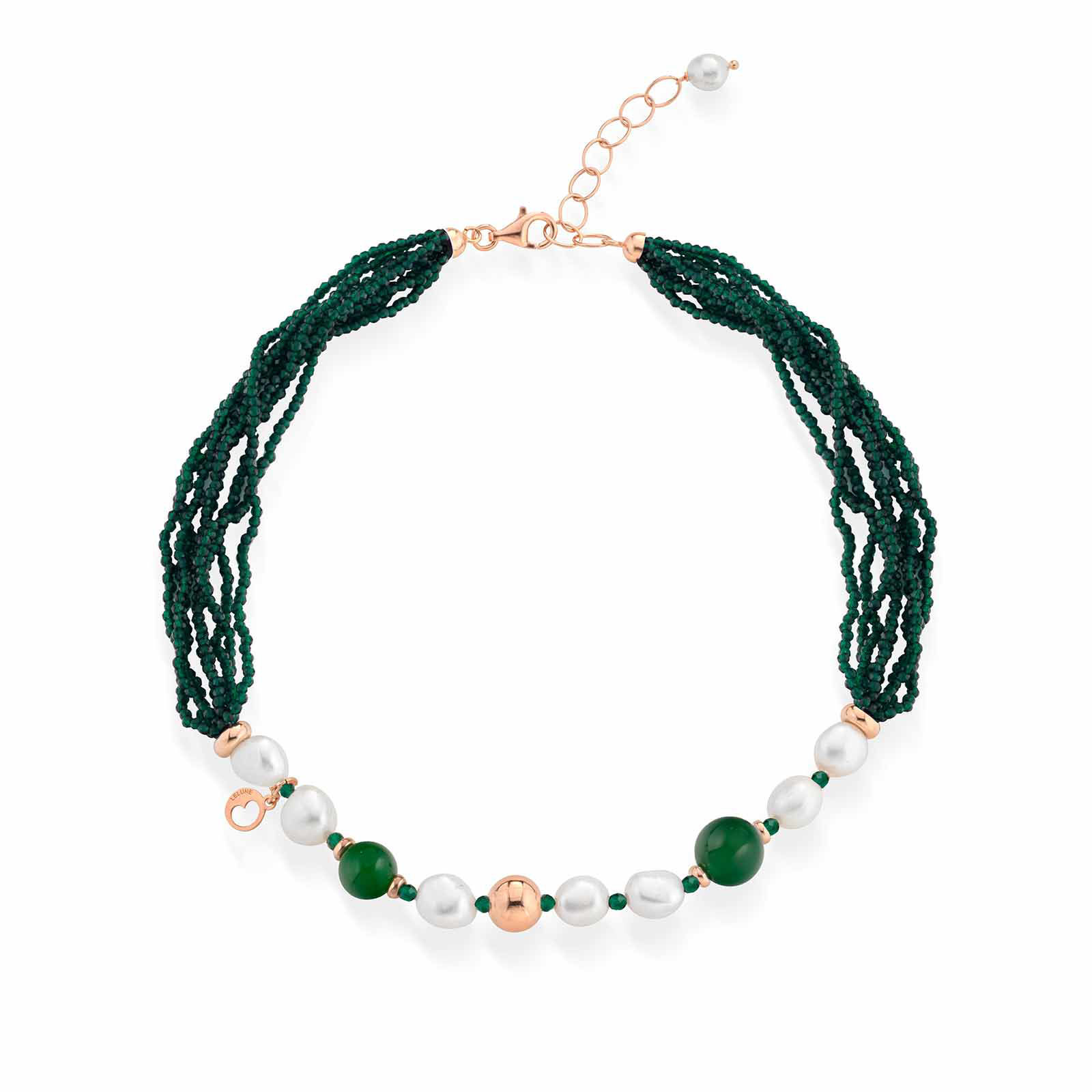 Collana Sophie Con Perle Lelune Glamour | LGNK533.1