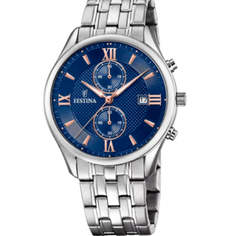 Orologio Cronografo Uomo Festina Timeless Chronograph |  F6854/6
