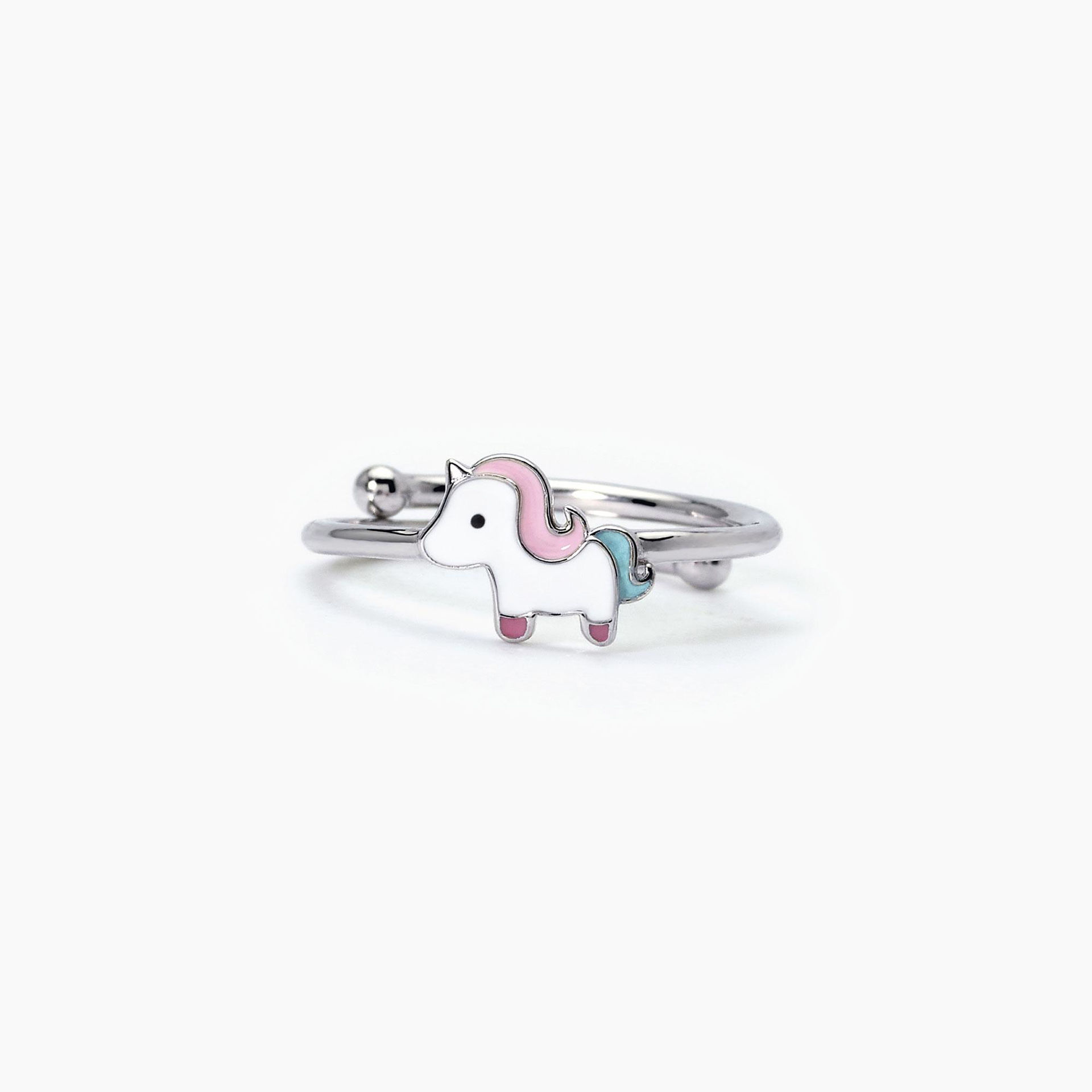Anello Bambina Con Unicorno Gioielli Mabina | 523346