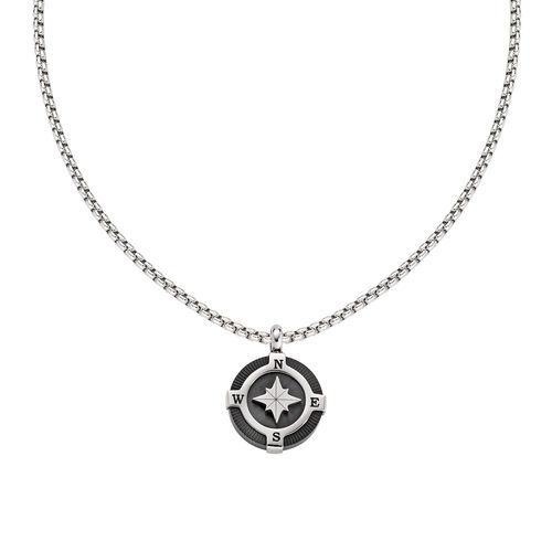 Collana Uomo Acciaio Rosa Dei Venti | ACCL104