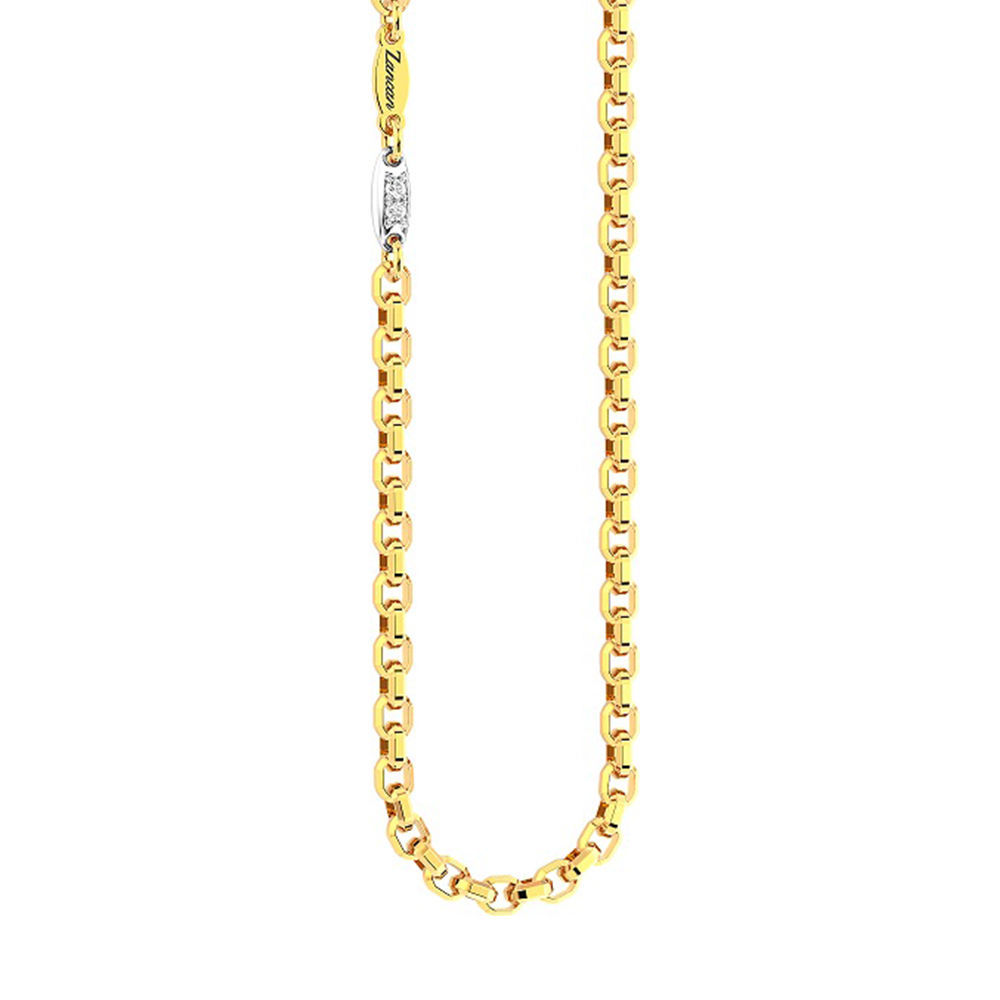 Collana In Oro Giallo E Bianco Zancan | UC042GB-50