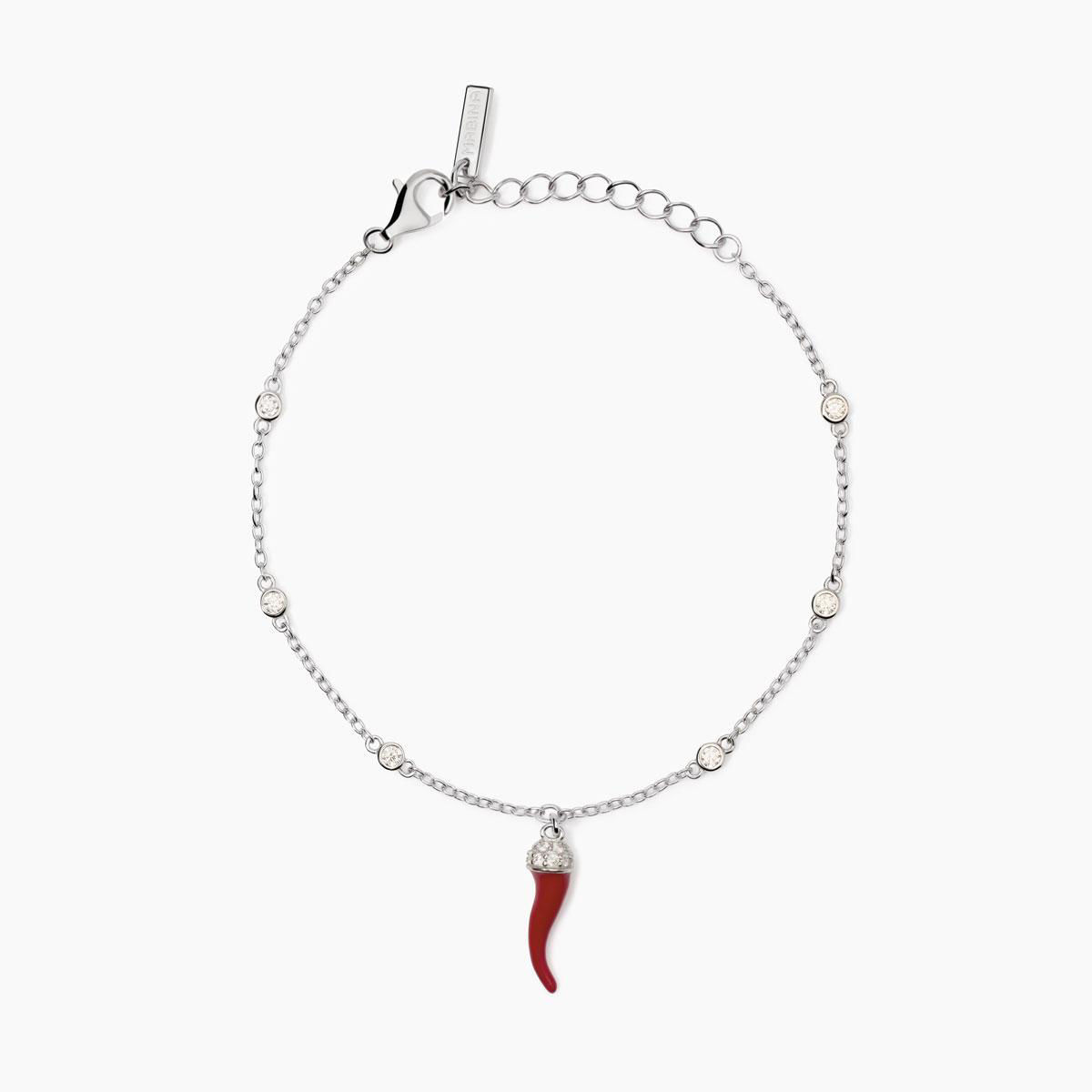 Bracciale Donna Con Cornetto Smaltato Gioielli Mabina | 533894