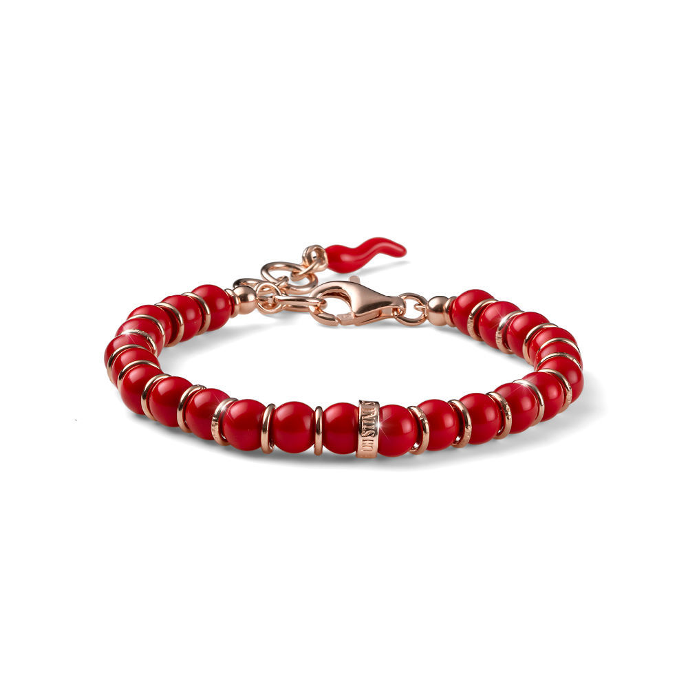 Bracciale Donna Encanto Corallo Rosso E Argento Mariacristinasterling | G4311R