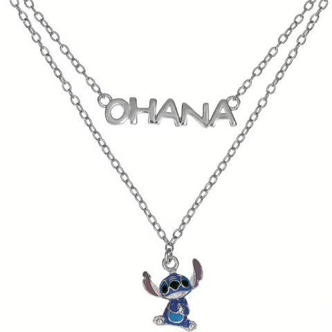 Collana Bambina Stitch Ohana Gioielli Disney |  NS00059SRHL-17.CS