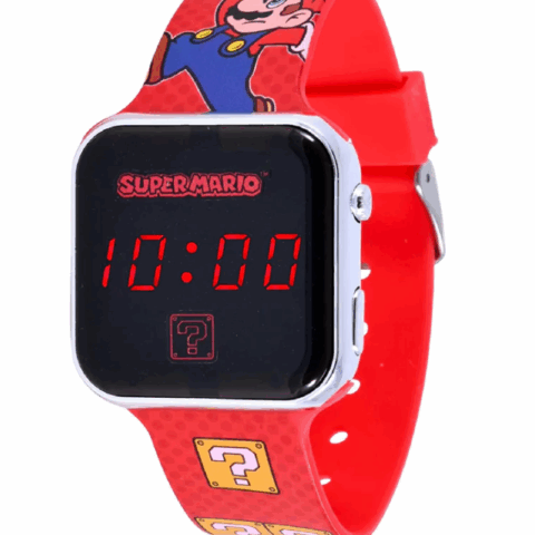 Orologio Digitale Da Bambino Super Mario Disney | GSM4107
