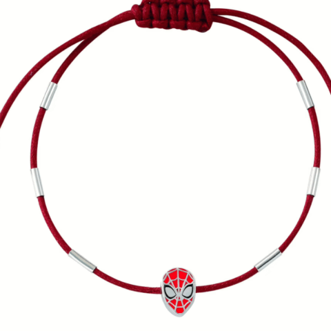 Bracciale Bambino In Corda Con Charm Spider Man Gioielli Disney | BS00070RNRL.CS