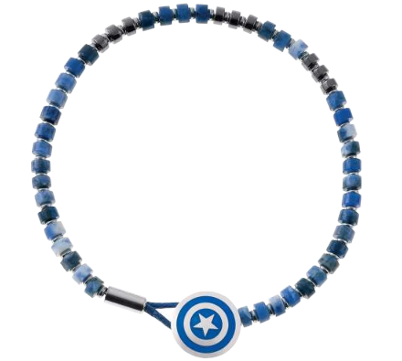 Bracciale Con Perline Black Panther Gioielli Disney | B600628QML-8.CS