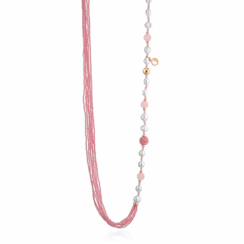 Collana Sophie Summer Con Perle Lelune Glamour | LGNK546.4