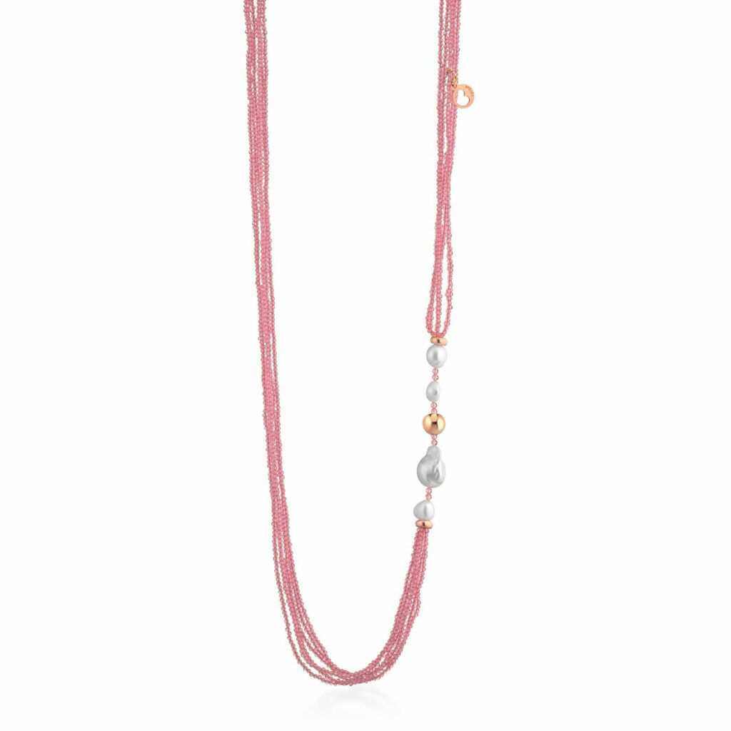 Collana Sophie Summer Con Perle Lelune Glamour | LGNK547.4