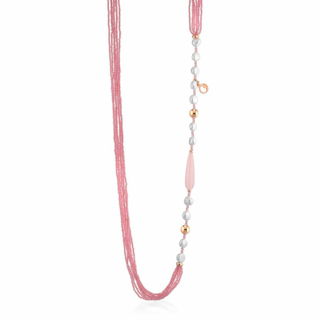 Collana Sophie Summer Con Perle Lelune Glamour | LGNK548.4