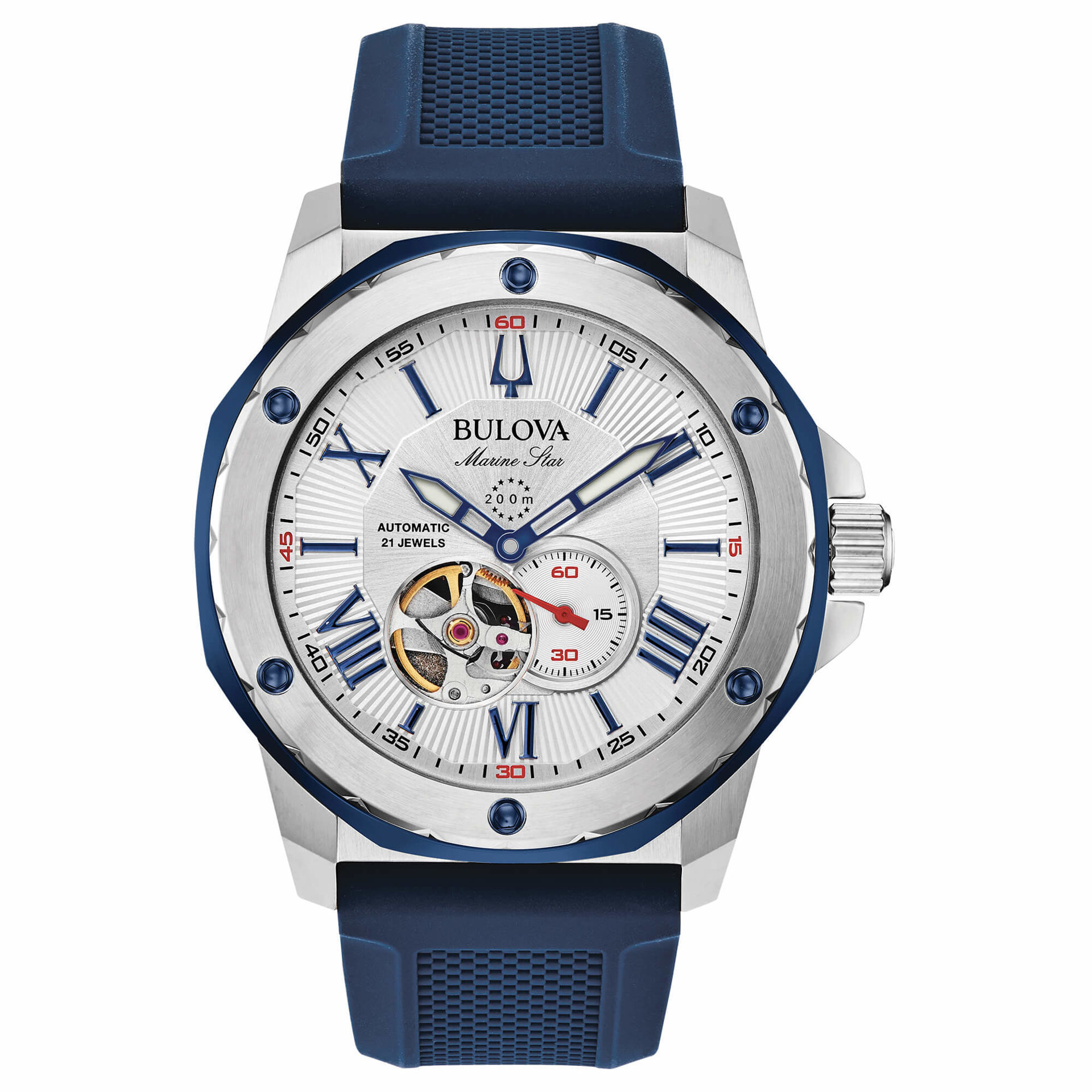 Orologio Uomo Bulova Marine Star Automatic Blue | 98A225