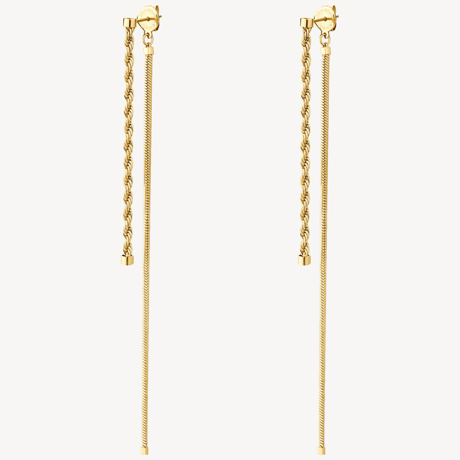 Orecchini Pendenti Lunghi Dorati Essential Brosway | BNL094