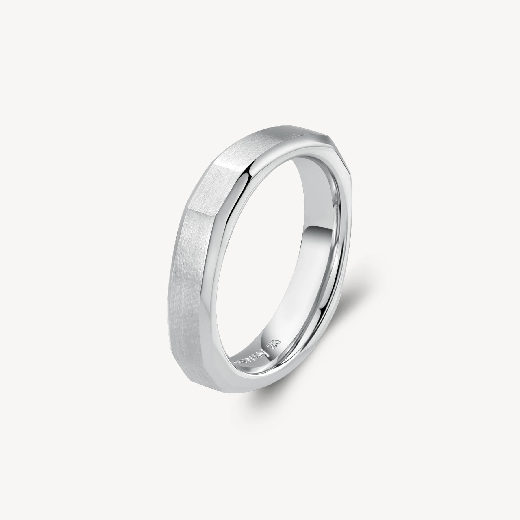 Anello Uomo In Acciaio Lucido E Satinato Logan Brosway | BOA31