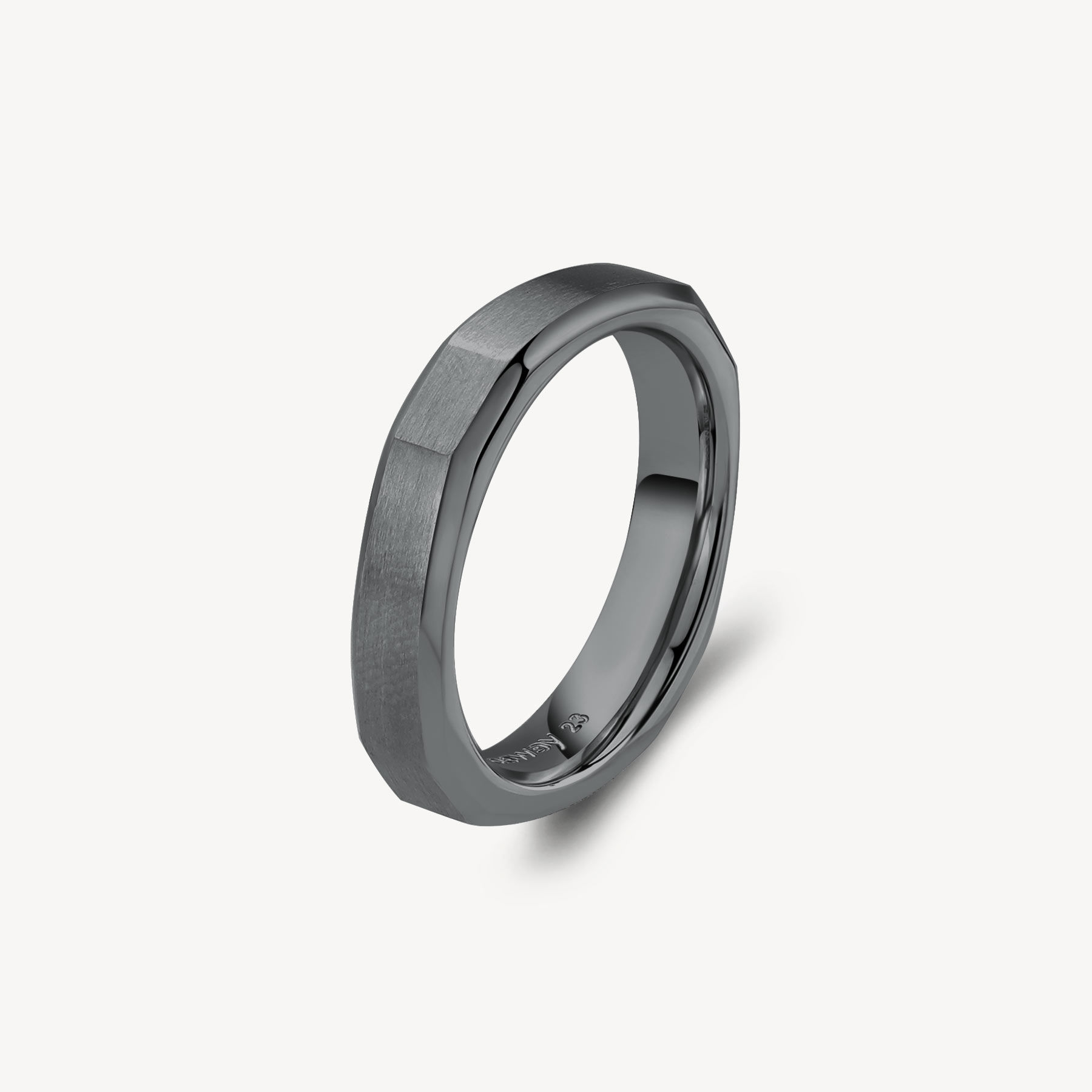 Anello Uomo In Acciaio Colore Rutenio Logan Brosway | BOA32