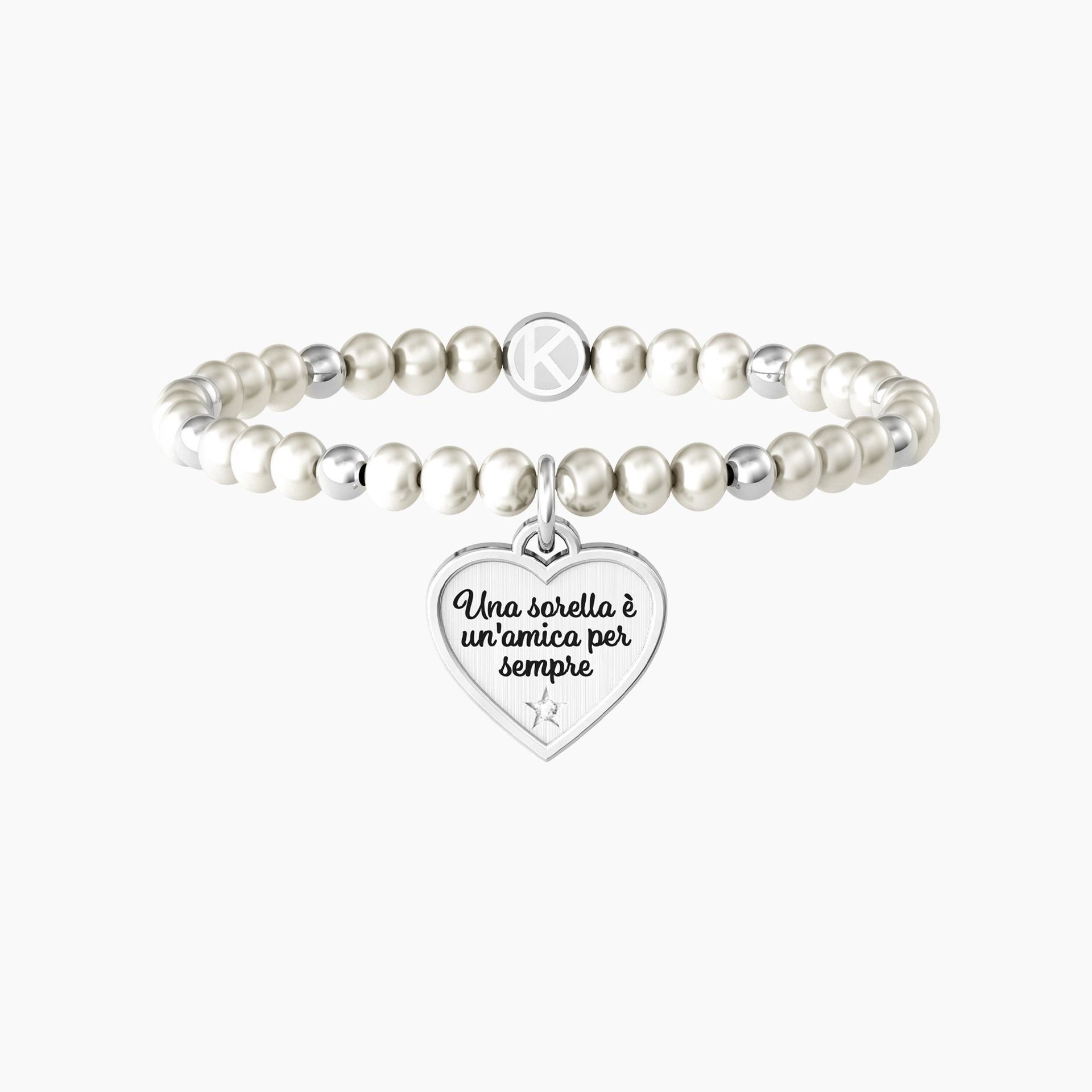 Bracciale Per Sorella Con Perle Coltivate Gioielli Kidult | 732098
