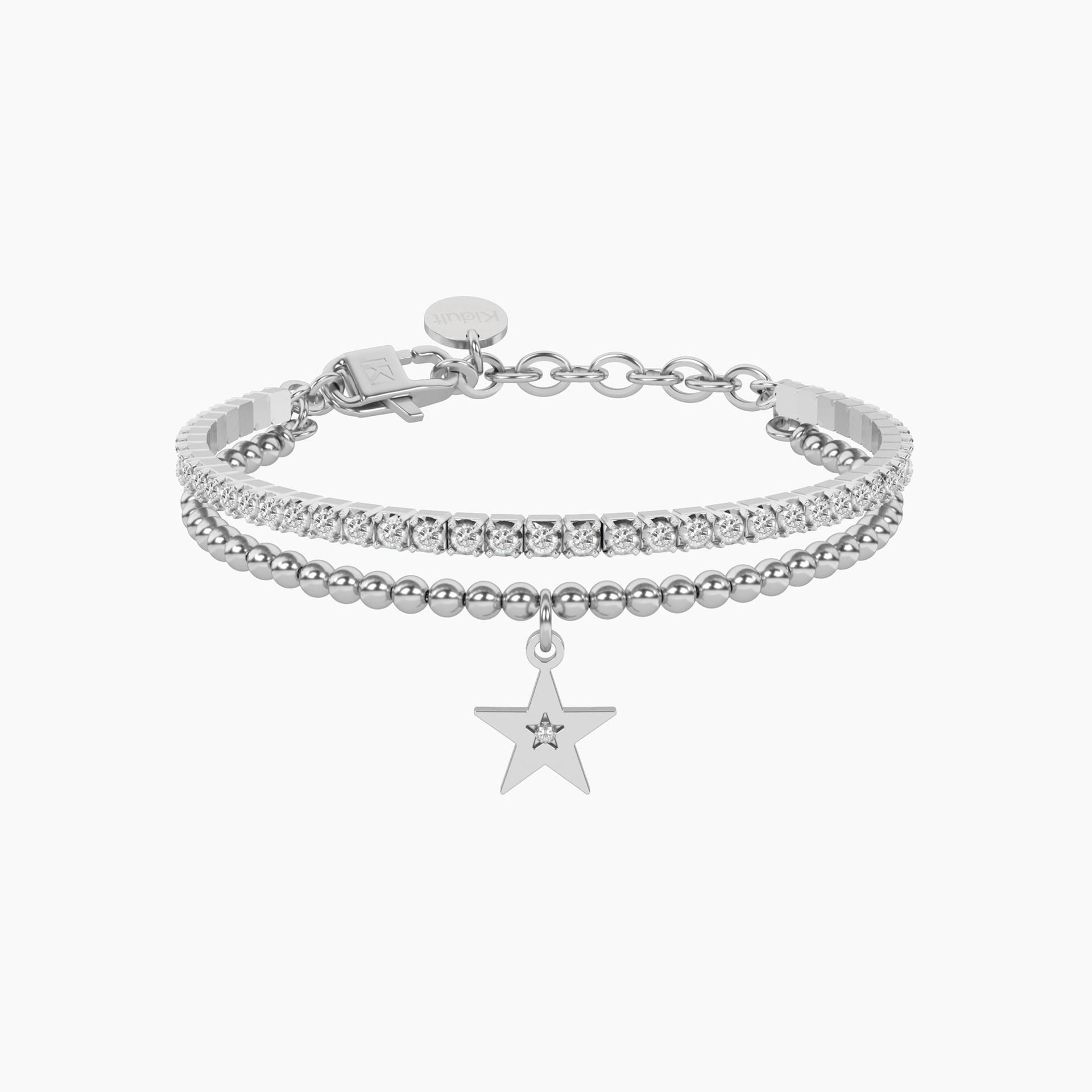 Bracciale Tennis E Sfere Con Stella Gioielli Kidult | 732328
