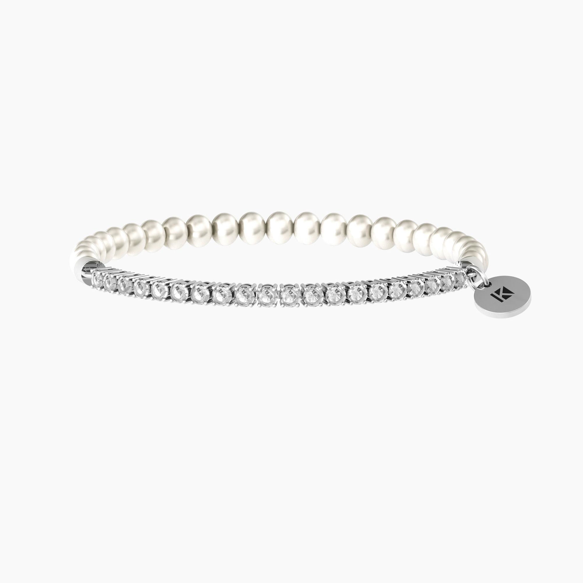 Bracciale Elastico Tennis E Perle Gioielli Kidult | 732341