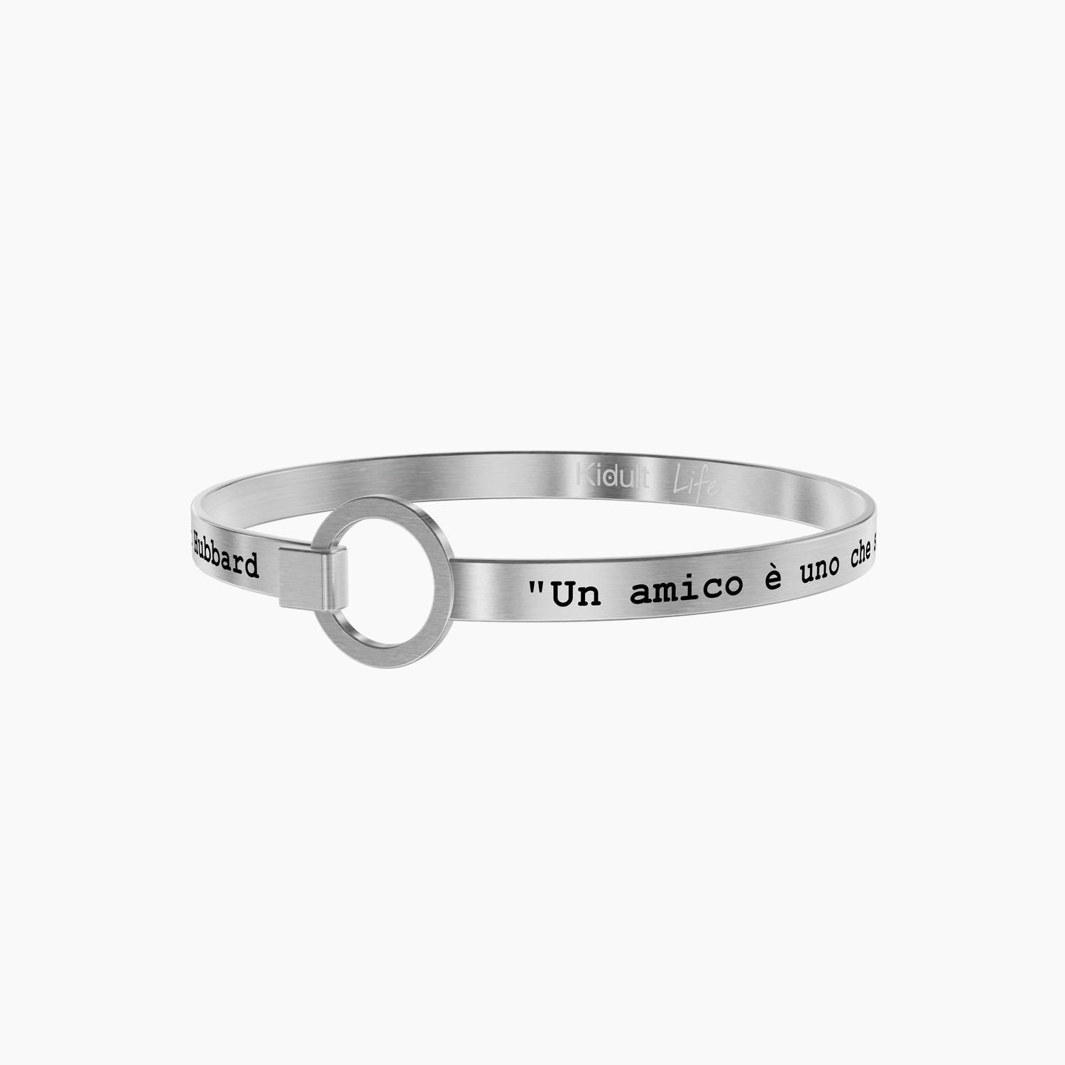 Bracciale Uomo Con Frase Amicizia Gioielli Kidult | 731104