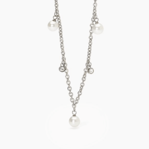 Girocollo In Acciaio Con Perle E Cristalli 2Jewels | 251895