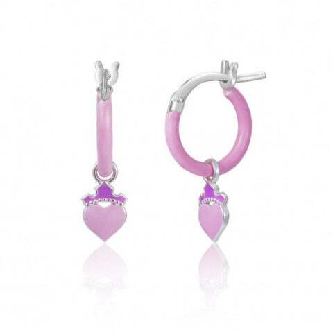 Orecchini Bambina In Argento Mini A Cerchio Princess Gioielli Disney | ES00114SL.CS