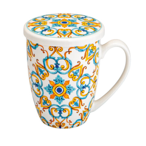 Tazza Medicea Cuore Con Infusore Inox Brandani | 53708