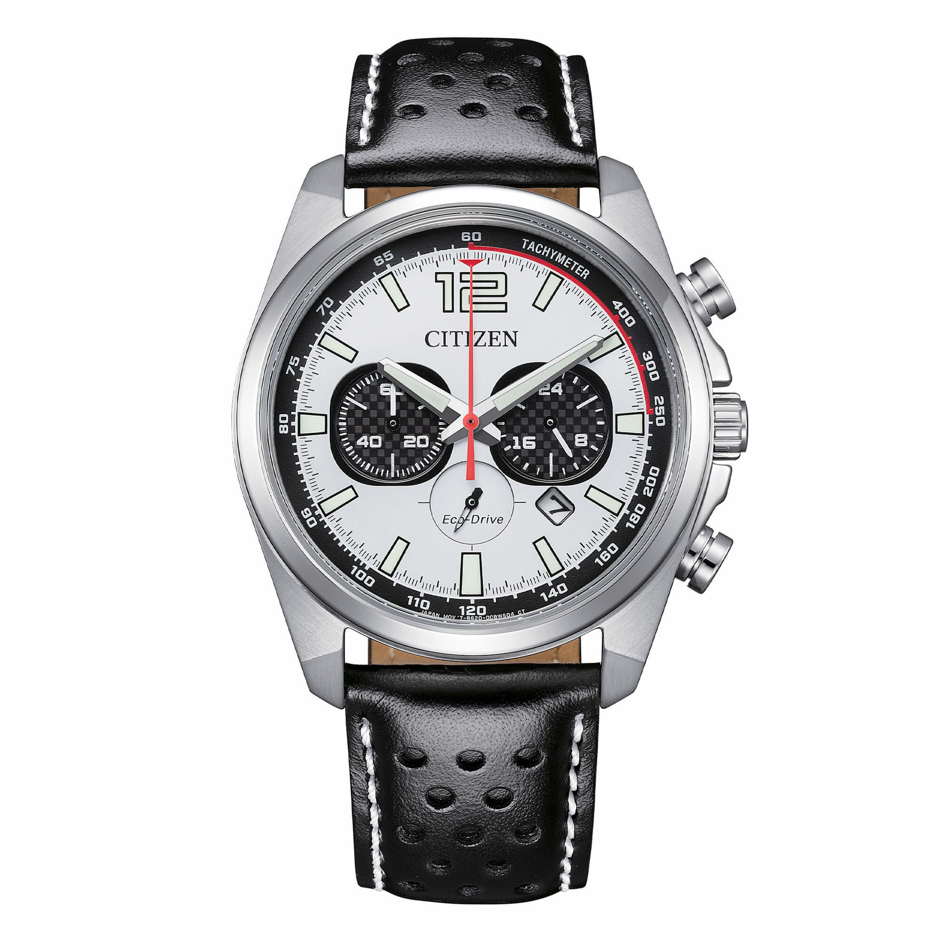 Orologio Racing Crono Con Cinturino In Pelle Citizen | CA4640-09A