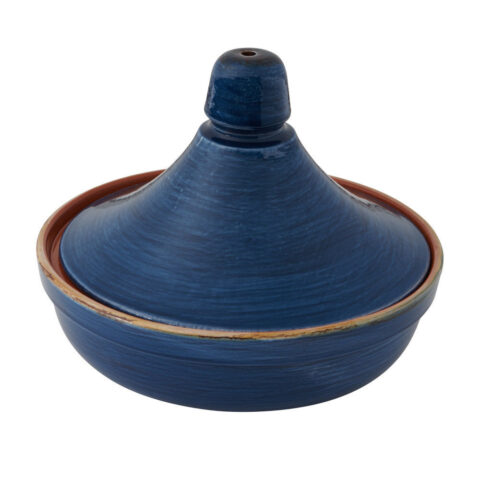 Tajine Blu Con Coperchio Terracotta Da Fuoco Brandani | 52267