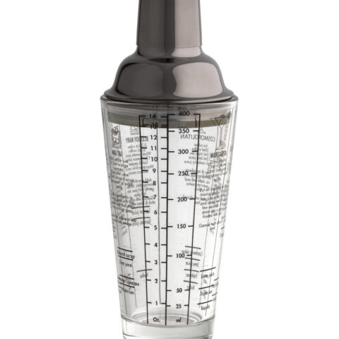 Cocktail Set Con Accessori Set 5 Pezzi In Inox E Vetro Brandani | 53534