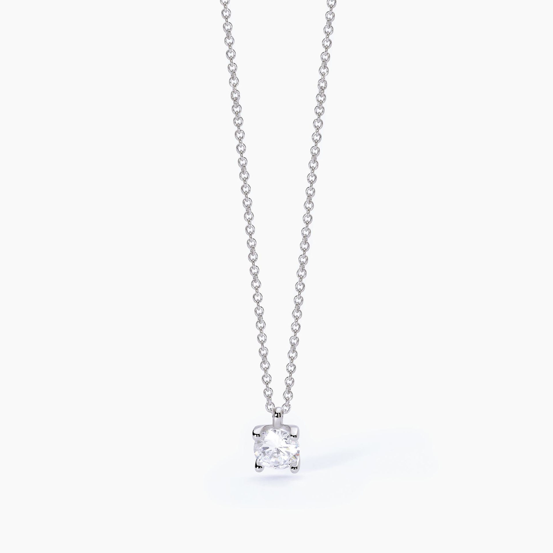 Girocollo Con Punto Luce Gioielli Mabina | 553550