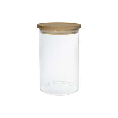 Barattolo Vetro Borosilicato Con Coperchio Bamboo 1100ml Brandani | 96232