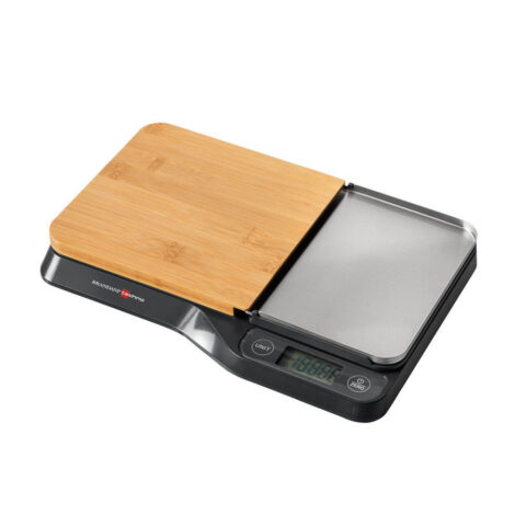 Bilancia Techno Collection Abs C/Tagliere Bamboo Vassoio Inox Brandani | 52200