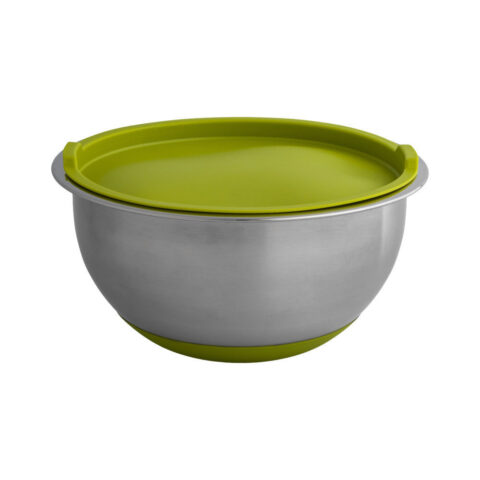 Contenitore Bombetta Con Base E Tappo Verde In Inox E Silicone Brandani | 53513