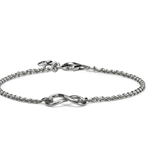 Bracciale Uomo Infinity Life Argento Sottile Mariacristinasterling | G1559