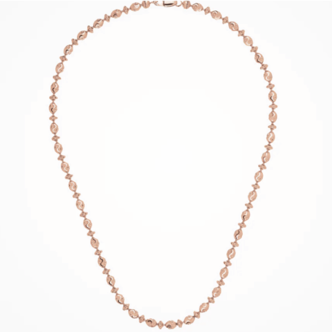 Collana Saturno Oro Rosa Desmos | 00002306
