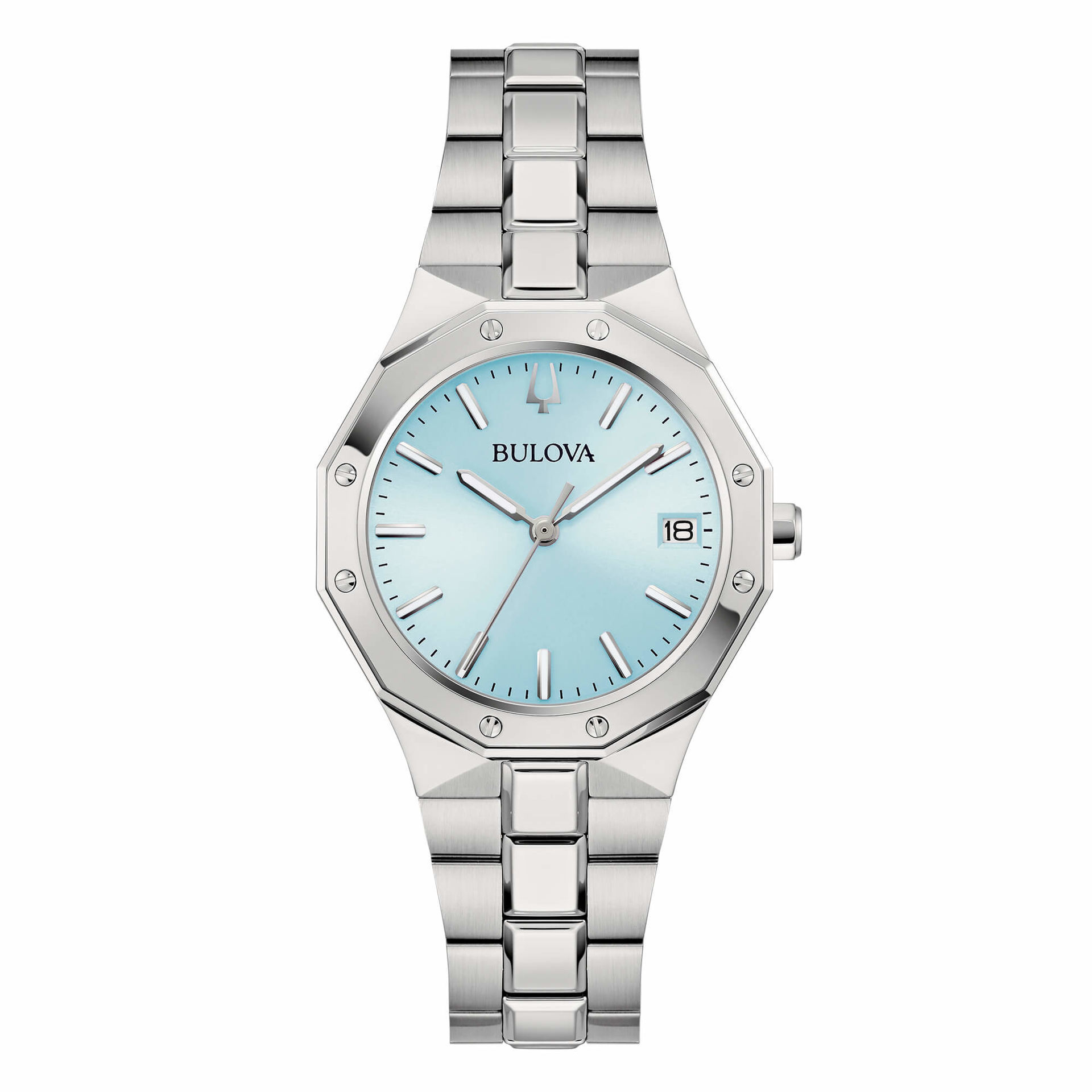 Orologio Octagon Lady Ice Blue Bulova | 96M169