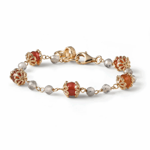 Bracciale Donna Hera Corniola Mariacristinasterling | G5078D