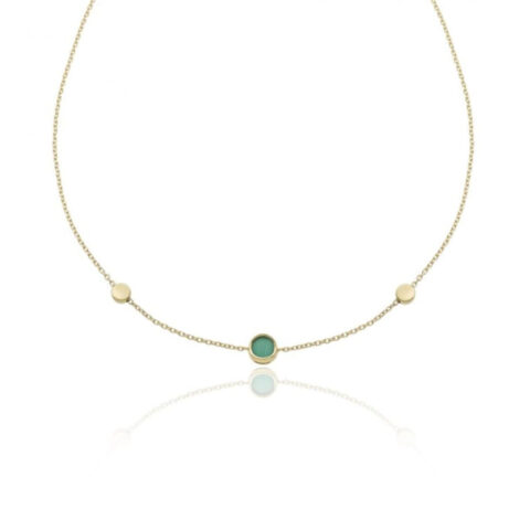 Girocollo In Oro Giallo Con Diamanti E Malachite Chimento Armillas Glow Caleido | 1G10330ML1450