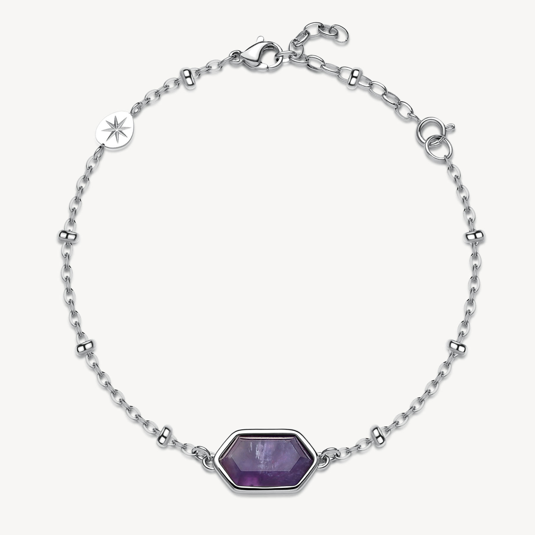 Bracciale Acciaio Con Ametista Essential Brosway | BNL137