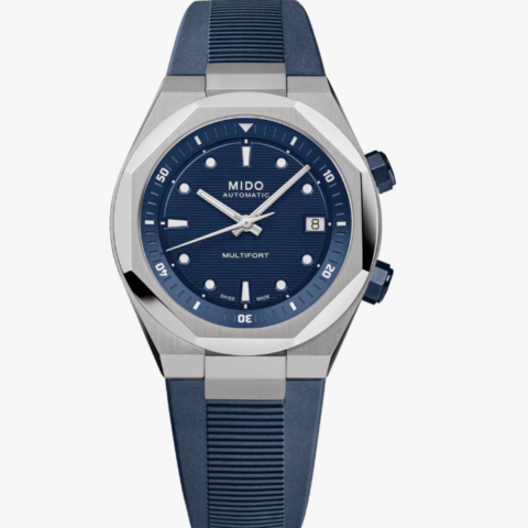 Orologio Uomo Mido Multifort 8 Two Crowns Con Cinturino In Gomma | M047.507.17.041.00