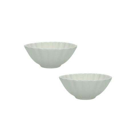 Ciotola Calipso Avorio Set 2 Pezzi Stoneware Brandani | 51433