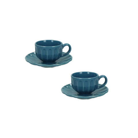 Tazzina Caffè Calipso Avio Set 2 Pezzi Stoneware Brandani | 51463