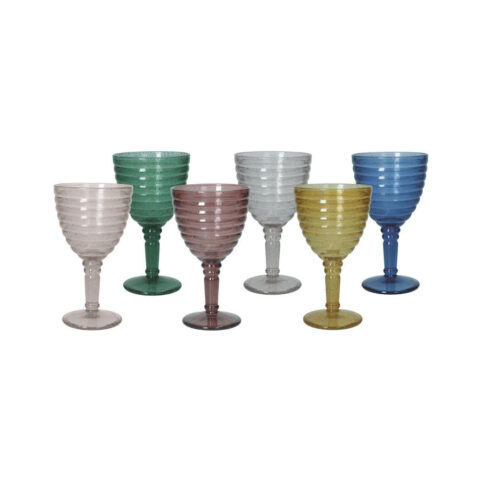 Calice Nebula Colori Assortiti Set 6 Pezzi Vetro Brandani | 51634