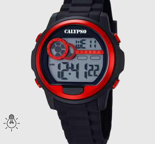 Orologio Digitale Cinturino In Gomma Nero Calypso | K5667/2