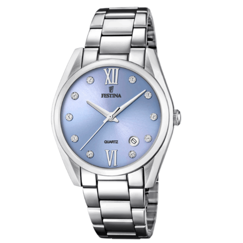 Orologio Donna Azzurro Festina Boyfriend | F16790/B