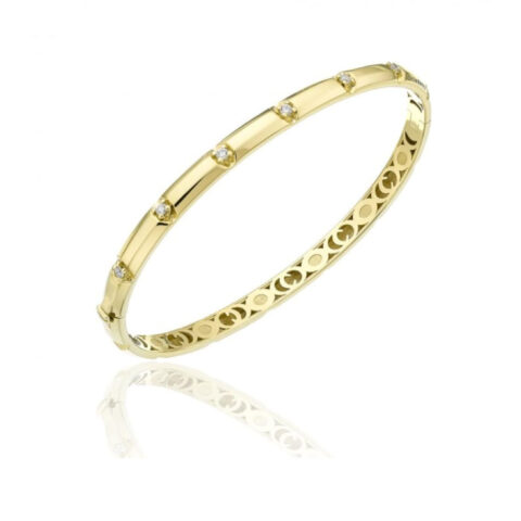 Bracciale In Oro Giallo E Diamanti Chocolat Chimento | 1B09622B71180